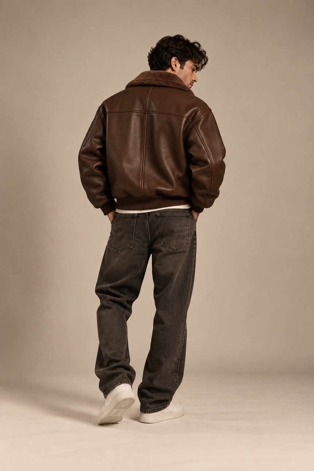 Shearling Bomber