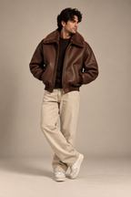Shearling Bomber