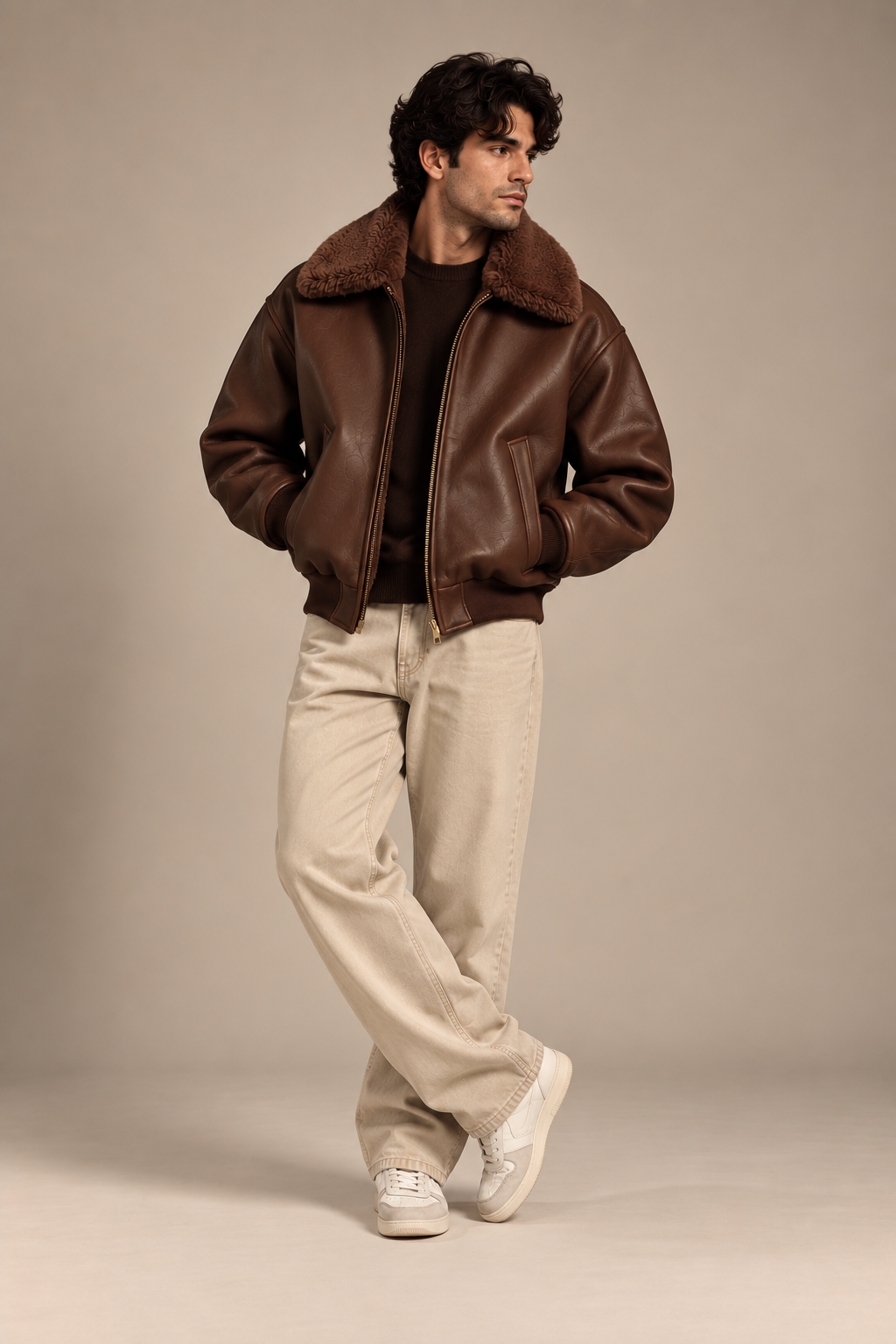 Shearling Bomber